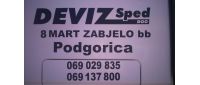 DOO DEVIZ SPED PODGORICA